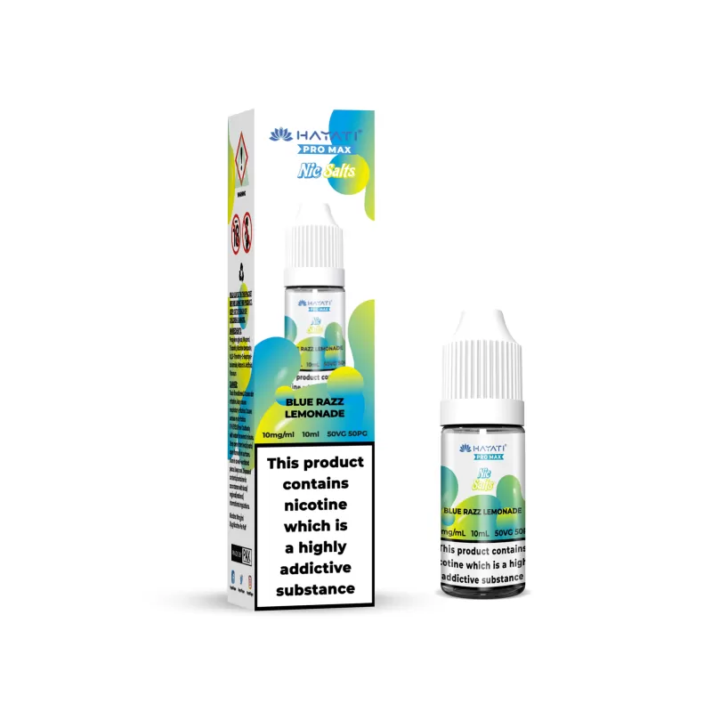 Blue Razz Lemonade Hayati Pro Max Nic Salts e Liquid 10ml – TPD