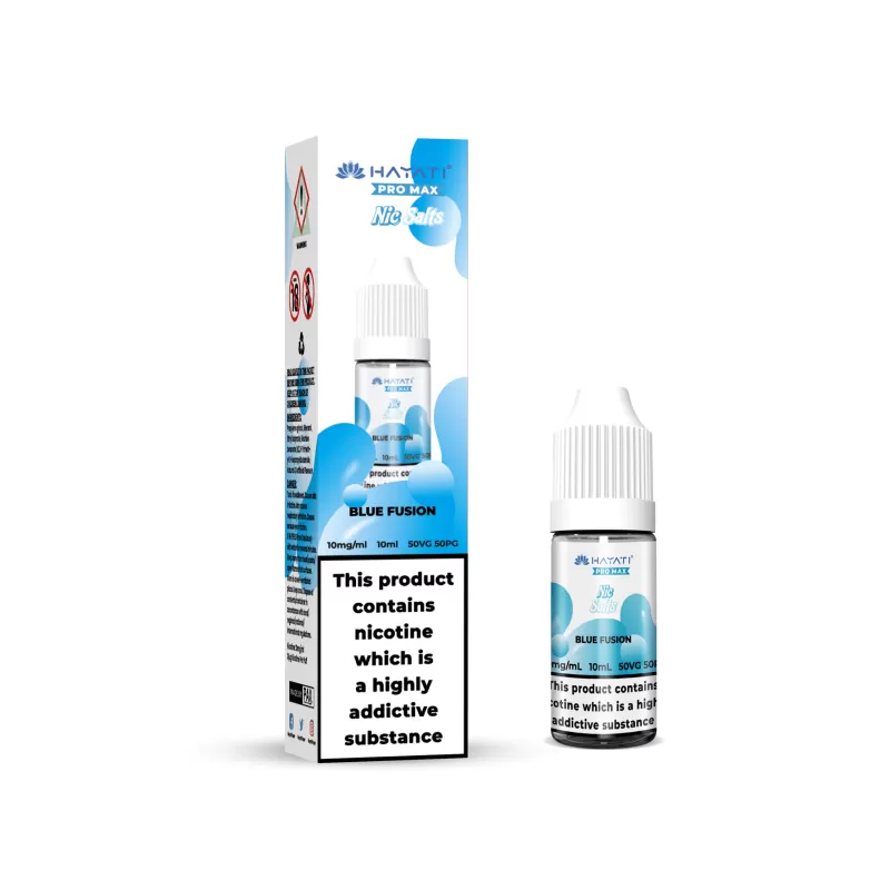 Blue Fusion Hayati Pro Max Nic Salts e Liquid 10ml – TPD