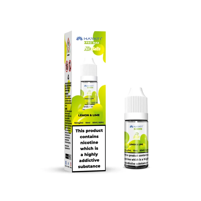 Lemon Lime Hayati Pro Max Nic Salts e Liquid 10ml – TPD