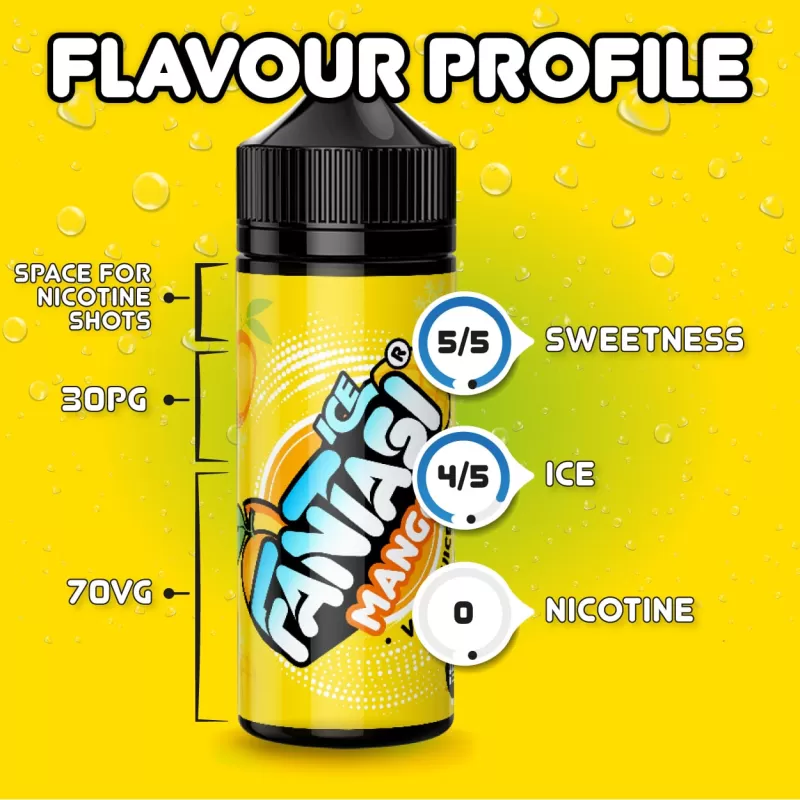 Mango Ice Fantasi E Liquid – 70%VG/30% PG