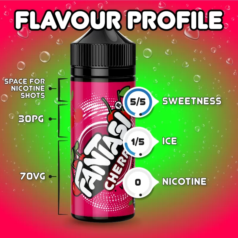 Cherry (Sweet) Fantasi E Liquid – 70%VG/30% PG
