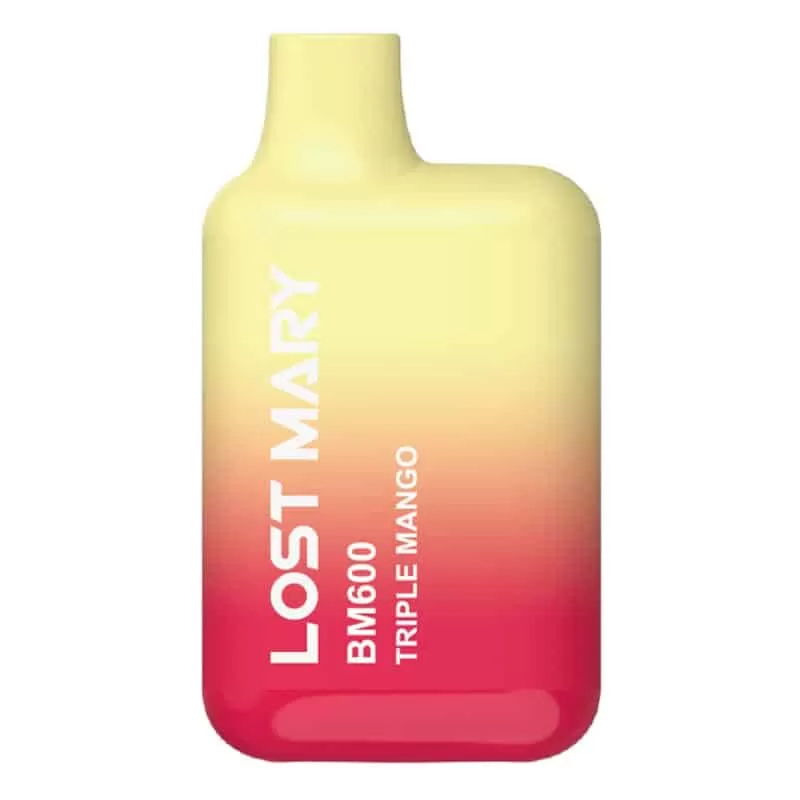 Triple Mango Lost Mary 600 Disposable Vape – 550 mAh 20mg