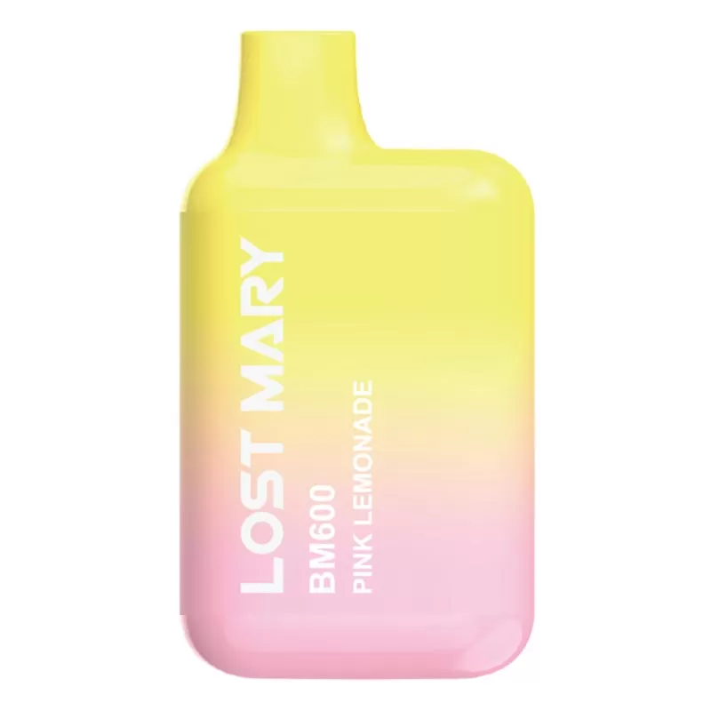 Pink Lemonade Lost Mary 600 Disposable Vape – 550 mAh 20mg