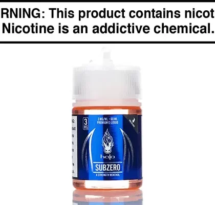 SUBZERO BY HALO E LIQUID 60ML