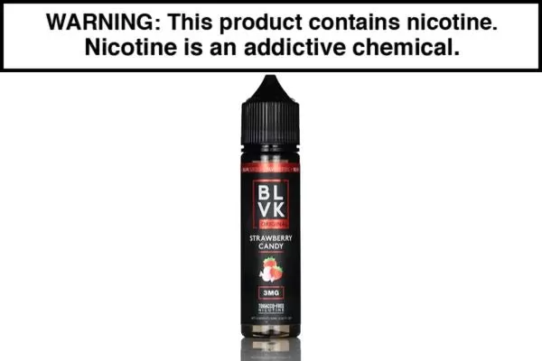 STRAWBERRY CANDY BY BLVK FRUIT E LIQUID 60ML