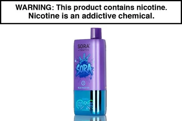 SORA TRINITY DISPOSABLE VAPE – 60,000 PUFFS