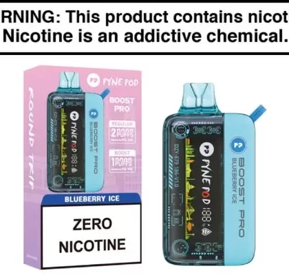 PYNE POD BOOST PRO 20K ZERO NIC DISPOSABLE VAPE – 20,000 PUFFS