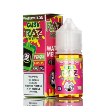 Pod Juice X RAZ Salt Nic – Watermelon Gush – 30mL