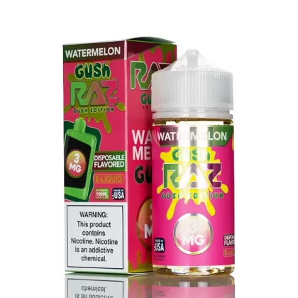 Pod Juice X RAZ E-Liquid – Watermelon Gush – 100mL