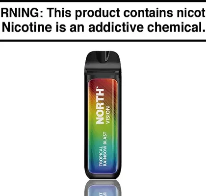NORTH VISION 15K DISPOSABLE VAPE – 15,000 PUFFS