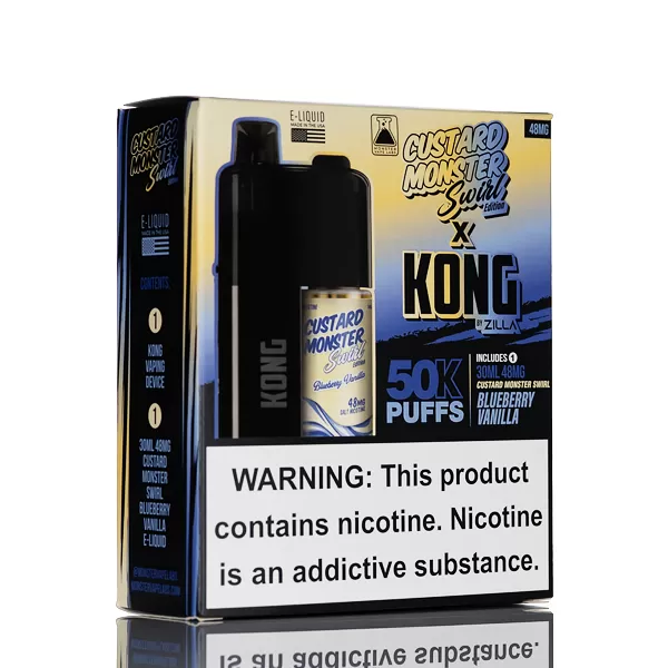 Monster Vape Labs X Kong by Zilla 50K Puffs Disposable 4.8% 30mL - Image 2