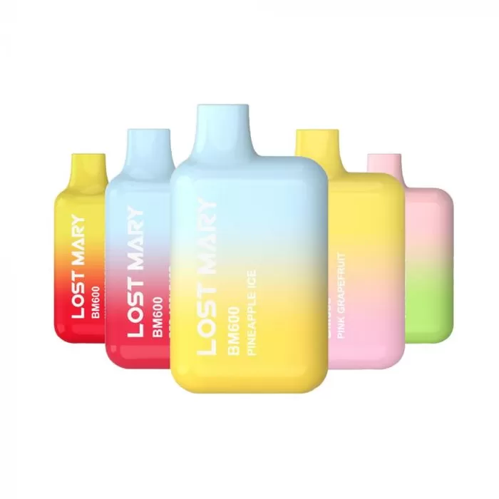 -5x Lost Mary Disposable Pods 600 puffs 550 mAh 20mg – Mix & Match - Image 2
