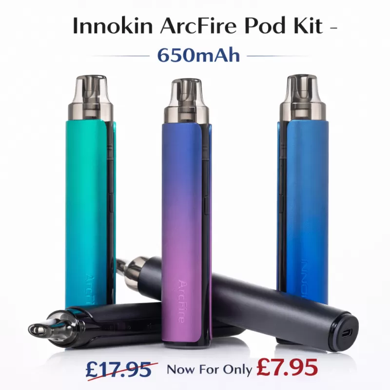 Innokin ArcFire Pod Kit 650mAh – 14.5W