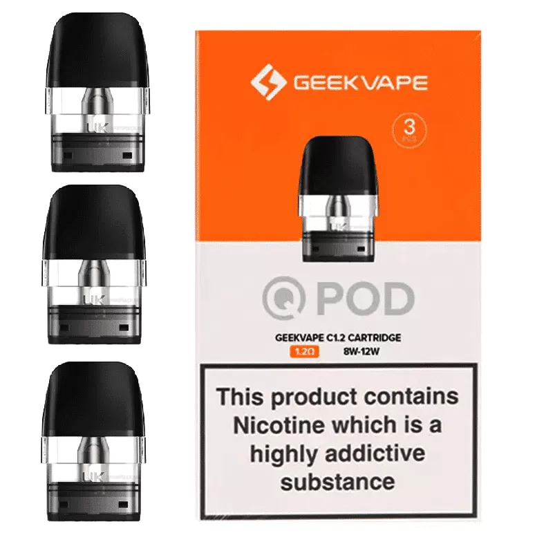 Geek Vape Q Replacement Pods – 3PK