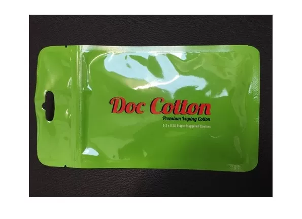 Doc Cotton Staple Staggered Claptons – 2X 0.20 Ohm Coils - Diamond Mist - Image 2