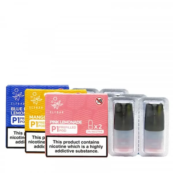 4x Packs of Elf Bar Mate 500 Pre-Filled E-Liquid Pods – Mix And Match – TPD - Image 3