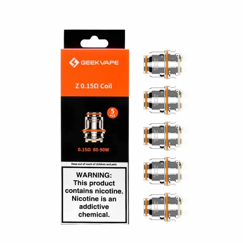 GeekVape Zeus Coils 0.15 ohm – GeekVape Z Coil Mesh – 5pcs - GeekVape / 0.2 Ohm / 5 Coils