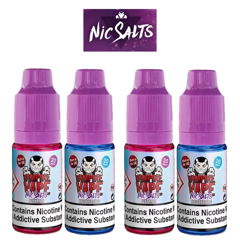 Vampire Vape Nic Salts 50%VG – TPD