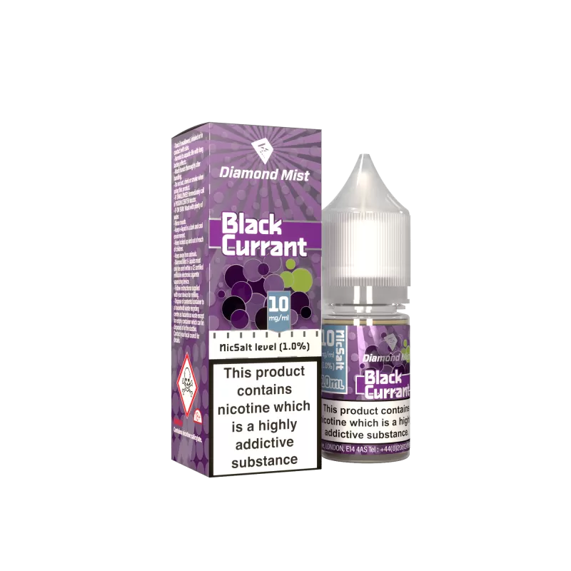10x Diamond Mist E Liquid 10ml 50VG/50PG – Multibuy Deals – TPD - Image 2