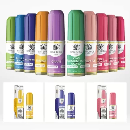 10 Bar Juice 5000 Nic Salts e Liquid – Multibuy Deals – 10ml – TPD