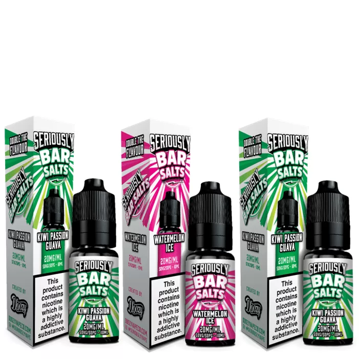 10 Doozy & Seriously Nic Salts e Liquid – Multibuy Deals – 10ml – TPD