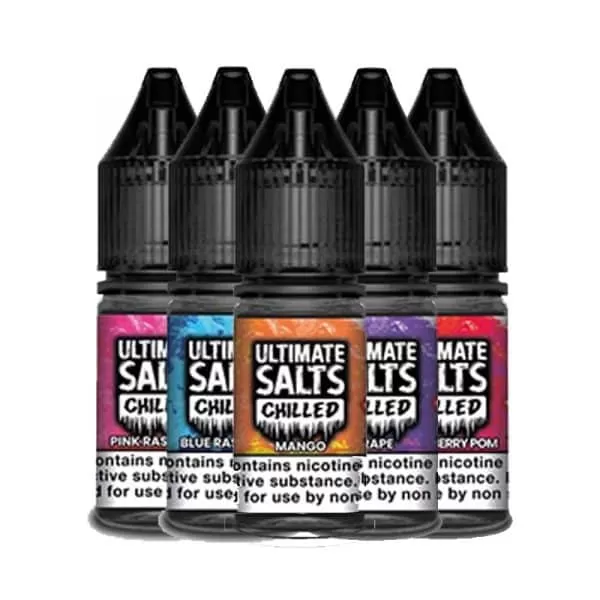10x Ultimate Salts Nic Salt Juice 10ml – Nicotine Salt e liquid – TPD