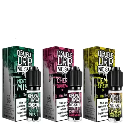 10x Double Drip Nic Salt – Multibuy Deals – 10ml TPD