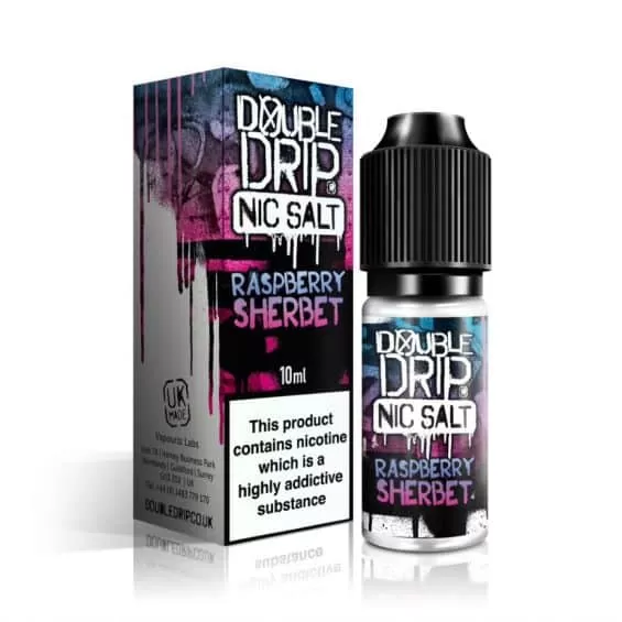 -5x Double Drip Nic Salt e Liquid 10ml – All Flavours – TPD - Image 2