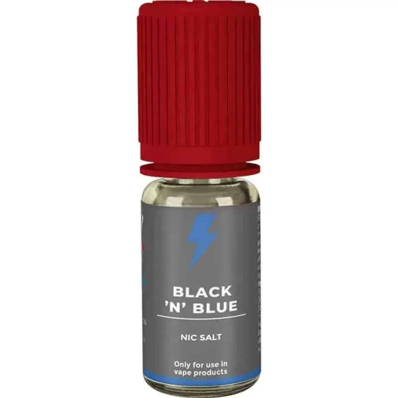 Black N Blue Nic Salt E Liquid By T-JUICE – 10ml – TPD - Image 2