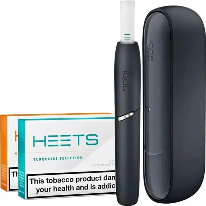 -IQOS 3 DUO kit + 2 HEETS