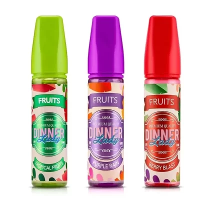 1x 50ml Dinner Lady Shortfill e Liquid – All Flavours – 70VG