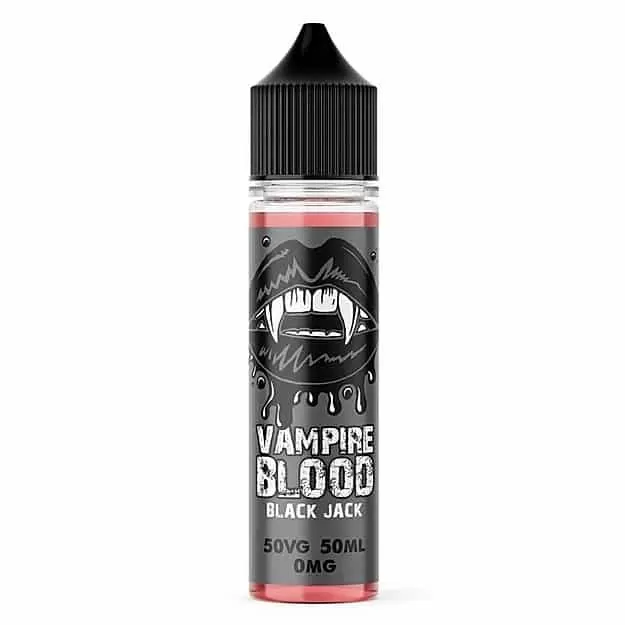 Black Jack V Blood 50ml E Liquid 50/50VG