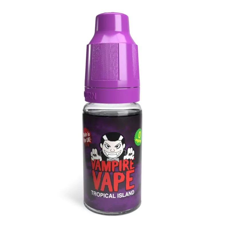 Tropical Island – Vampire Vape Premium E-Liquid – 10ml – TPD