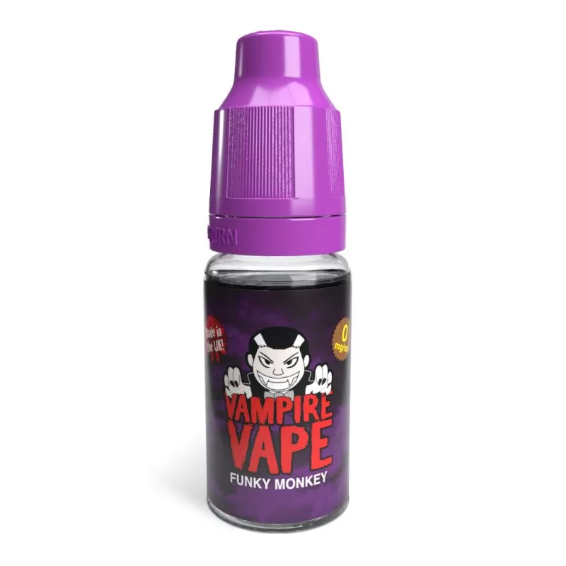Funky Monkey – Vampire Vape Premium E-Liquid – 10ml – TPD