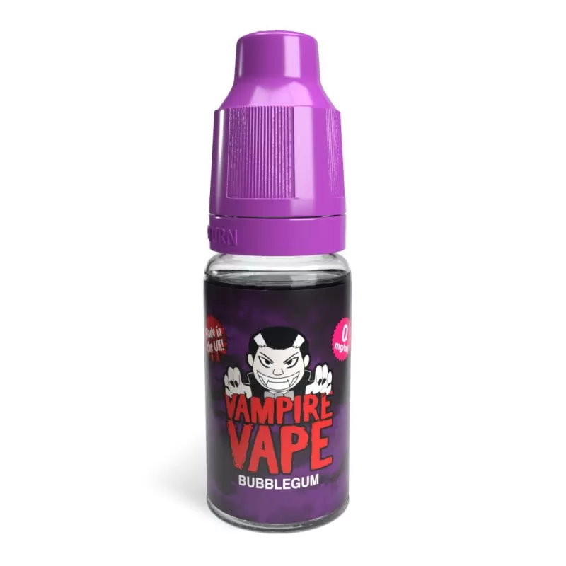 Bubblegum – Vampire Vape Premium E-Liquid – 10ml – TPD