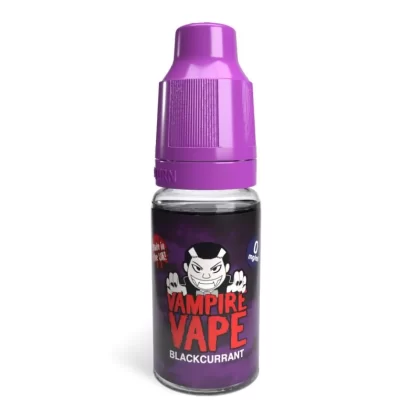 Blackcurrant – Vampire Vape Premium E Liquid – 10ml – TPD