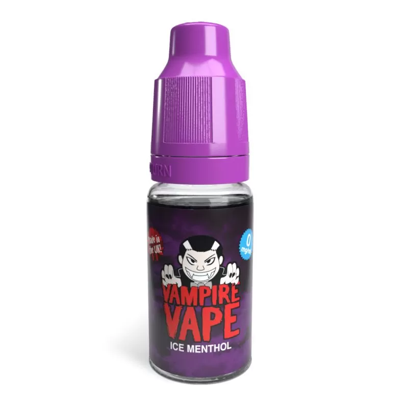 Ice Menthol – Vampire Vape Premium E-Liquid – 10ml – TPD