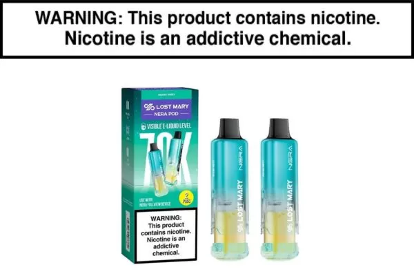 LOST MARY NERA FULLVIEW 70K DISPOSABLE PODS – 70,000 PUFFS - Image 3