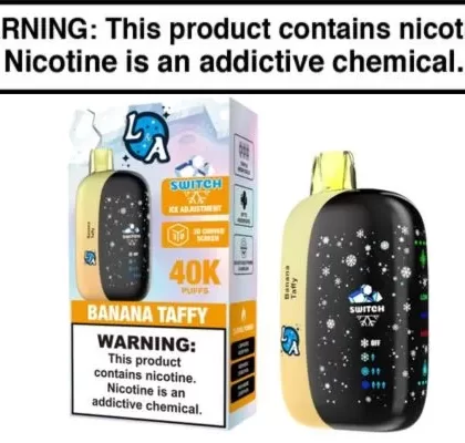 L&A SWITCH 40K DISPOSABLE VAPE – 40,000 PUFFS