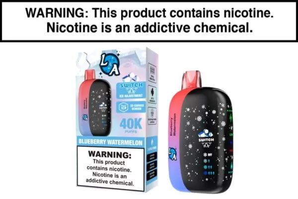 L&A SWITCH 40K DISPOSABLE VAPE – 40,000 PUFFS - Image 3