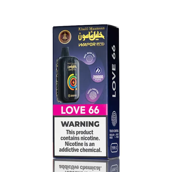 Khalil Maamoon Wapor Pro 20K Disposable Vape 20mL - Image 3