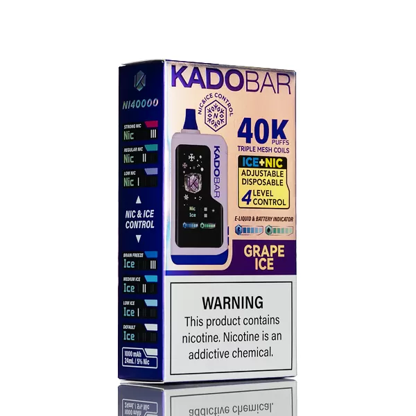 Kado Bar NI40K 40000 Puffs Disposable Vape 24mL - Image 3