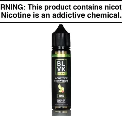 HONEYDEW STRAWBERRY BY BLVK FRUIT E LIQUID 60ML