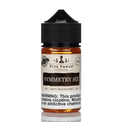 Five Pawns TFN E-Liquid – Symmetry Six – 60ml