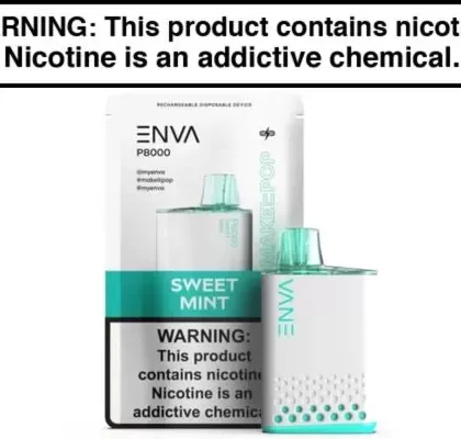 ENVA P8000 DISPOSABLE VAPE – 8000 PUFFS