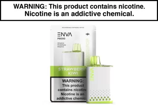 ENVA P8000 DISPOSABLE VAPE – 8000 PUFFS - Image 3