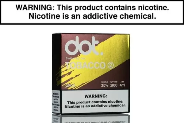 DOTMOD SWITCH PRE-FILLED DISPOSABLE PODS – 2000 PUFFS (2 PACK) - Image 2