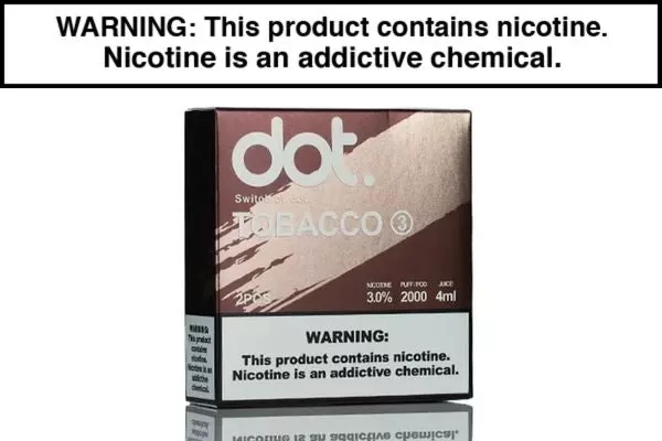 DOTMOD SWITCH PRE-FILLED DISPOSABLE PODS – 2000 PUFFS (2 PACK) - Image 3