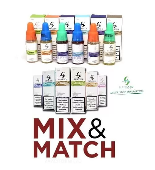 20x Hangsen E Liquid – Bulk Buy Deals 10ml TPD