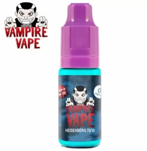 Heisenberg 70/30 – High VG – Vampire Vape Premium E-Liquid – 10ml – TPD - Image 2